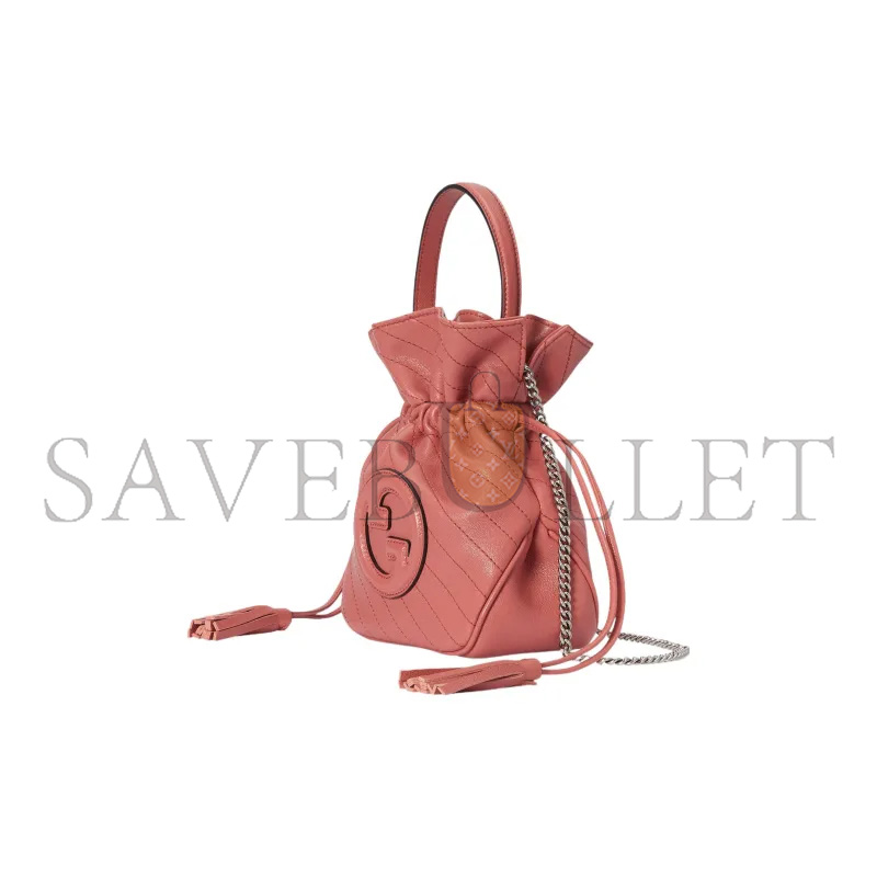 GUCCI BLONDIE MINI BUCKET BAG 760313 (19*15*8cm)